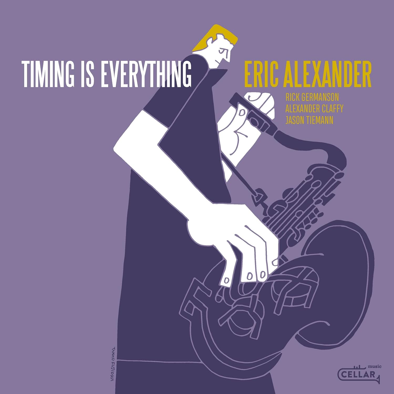 Detalle de Eric Alexander『Timing Is Everything』ジャズ作品、Cellar Liveレーベル