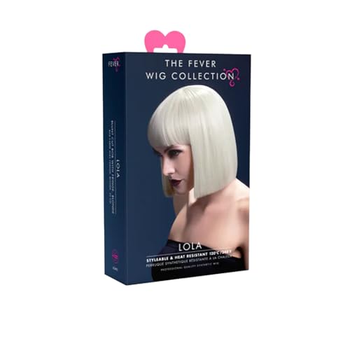 Detalle 2 de Smiffys Perruque Lola Fever, blonde, 30 cm ⚡