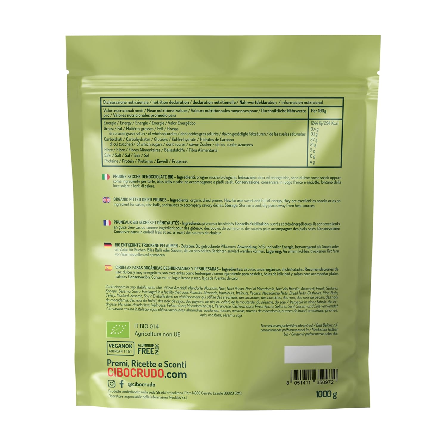 Thumbnail 1 de Bio Pflaumen Getrocknet und Entsteint – 1 kg, roh, Bio, Zuckerfrei