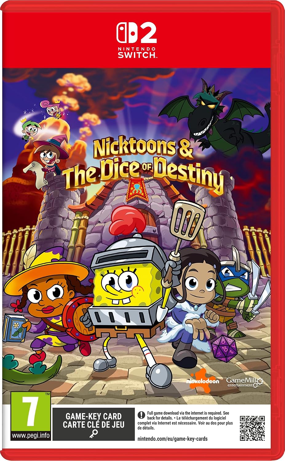 Detalle de Nicktoons & The Dice of Destiny Switch 2
