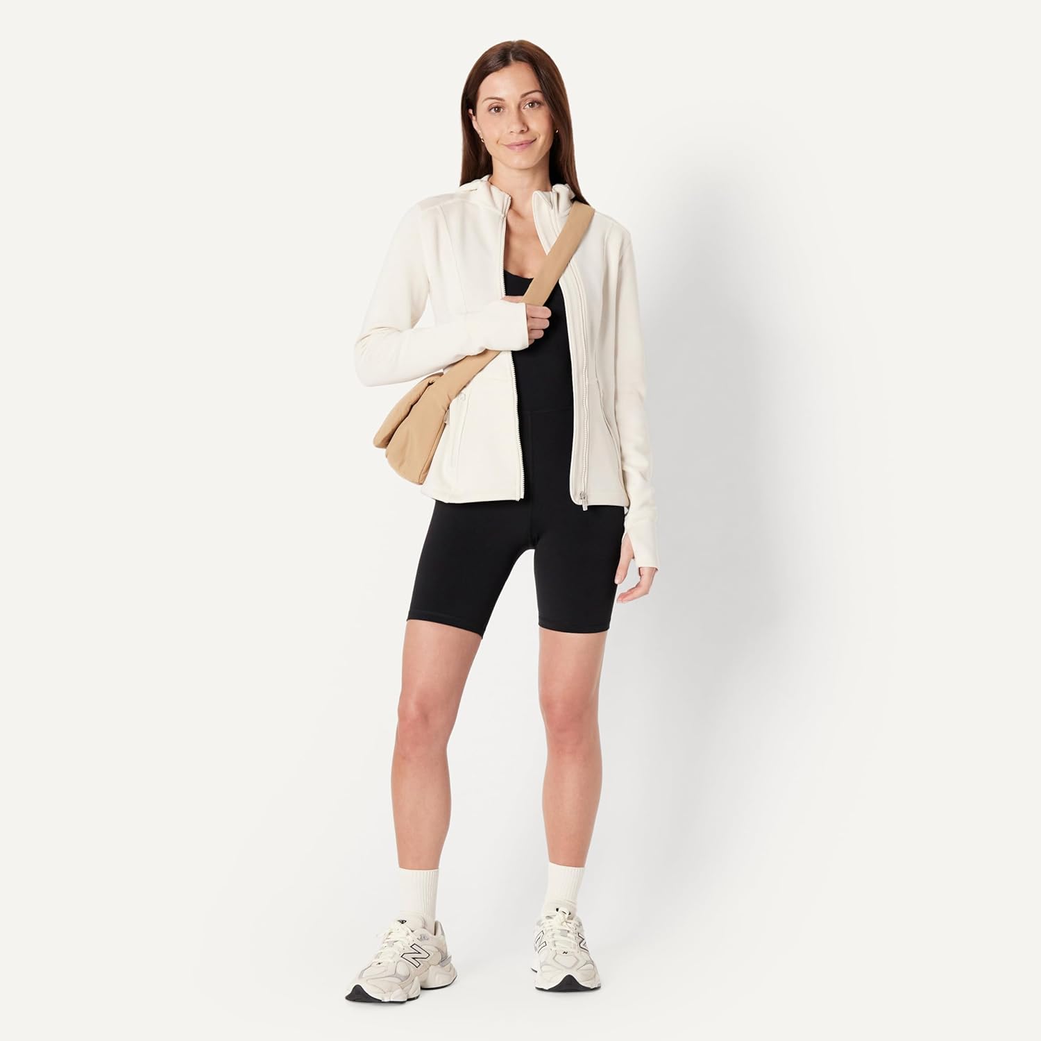 Thumbnail 4 de Amazon Essentials Women’s Fitted Active Sweat Zip Jacket with Hood