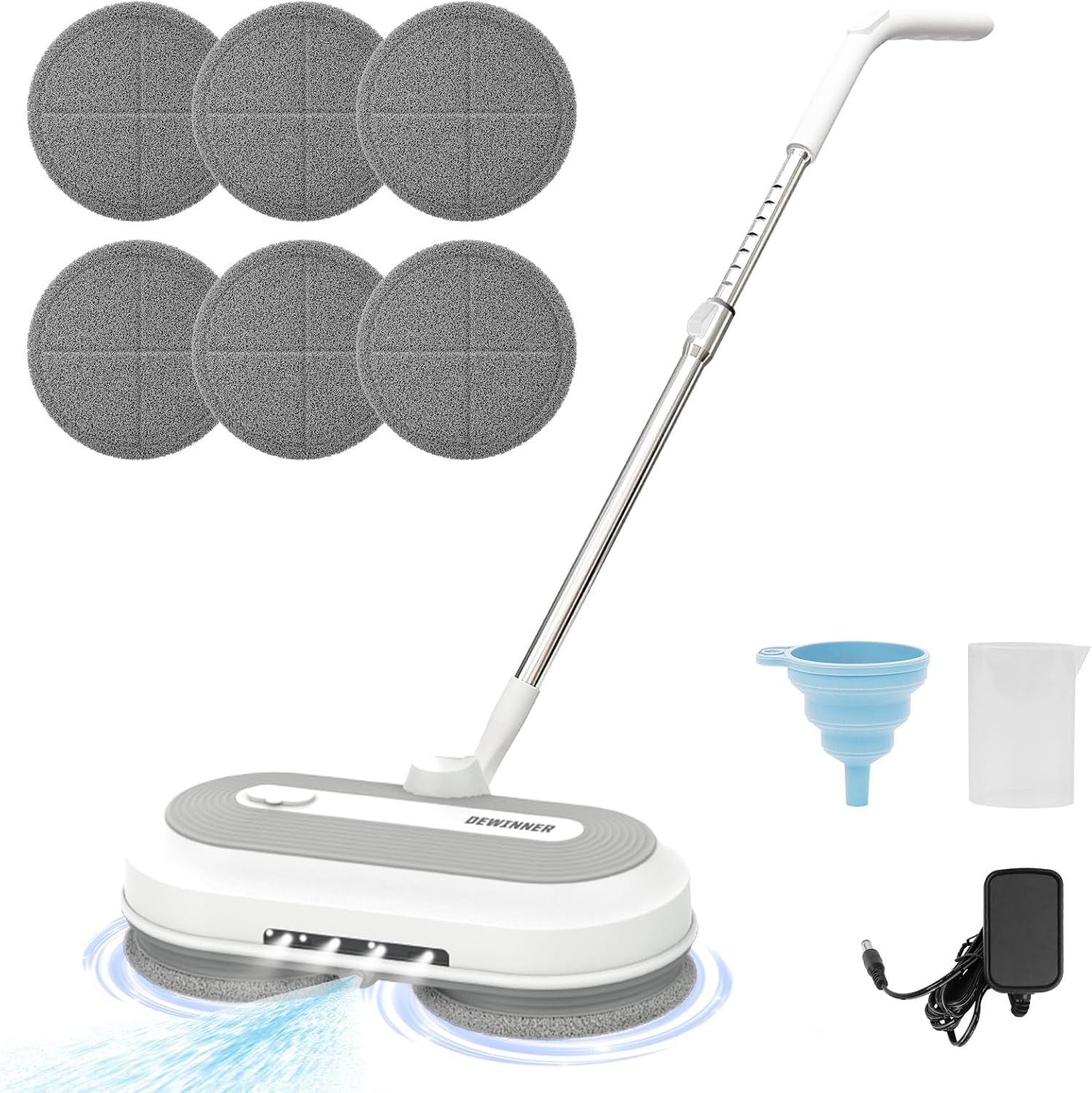 Detalle de DEWINNER Cordless Electric Mop