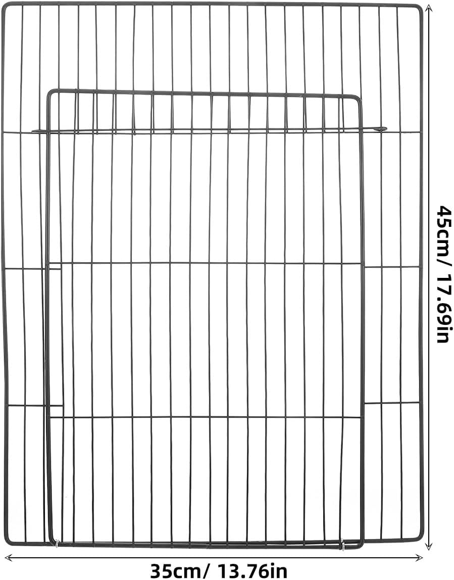 Thumbnail 1 de Milisten Cat Playpen Door Detachable Wire Cage Panel for Small Pets
