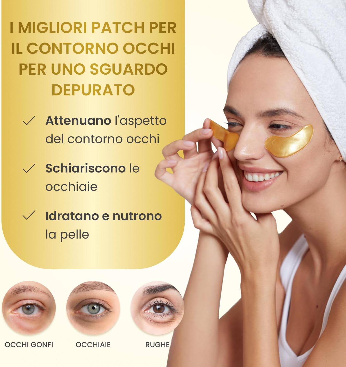 Detalle 2 de PLANTIFIQUE Patch Occhi Antirughe 20 paia