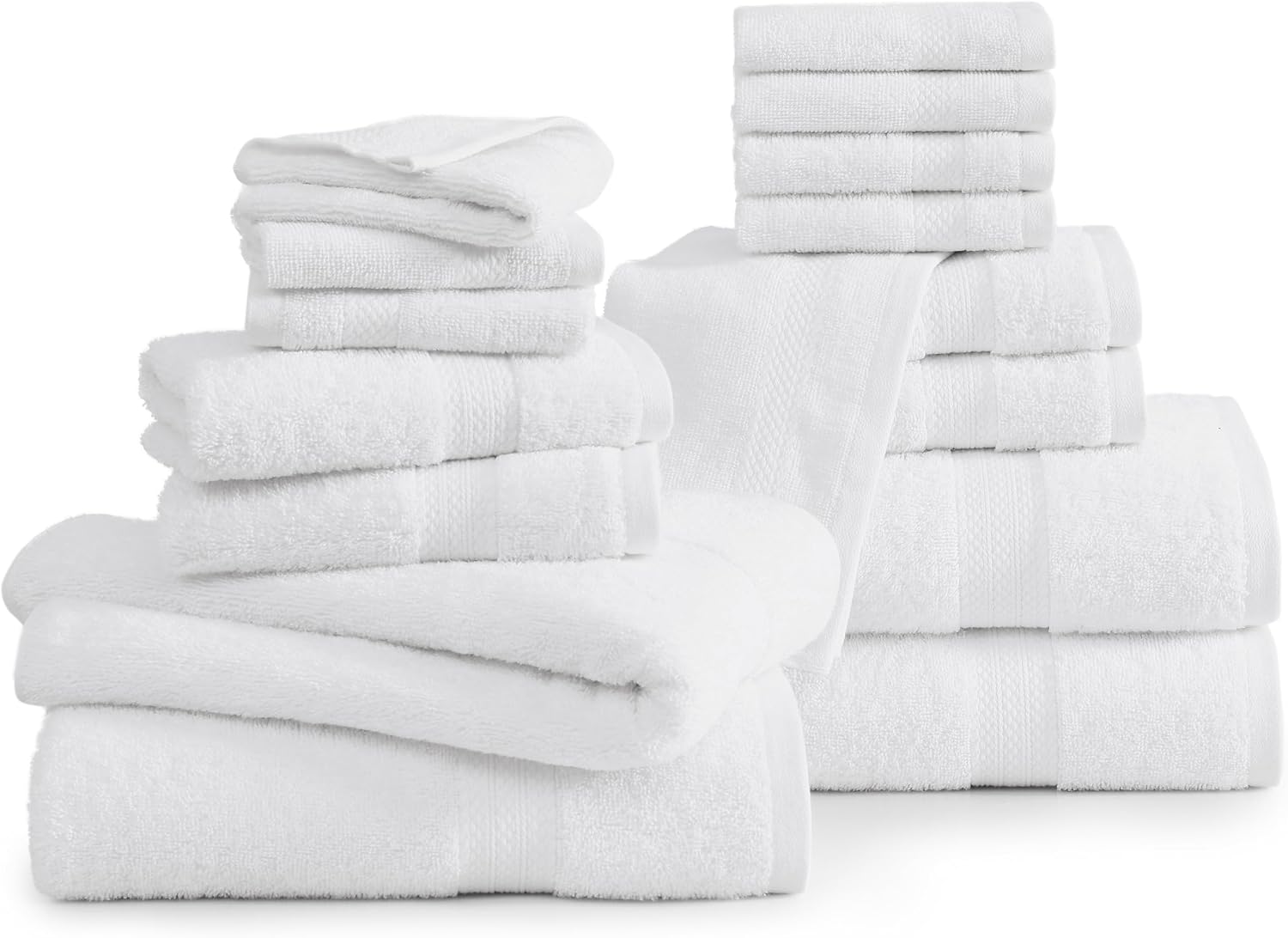 Detalle 2 de LANE LINEN 16-Piece Bath Towel Set