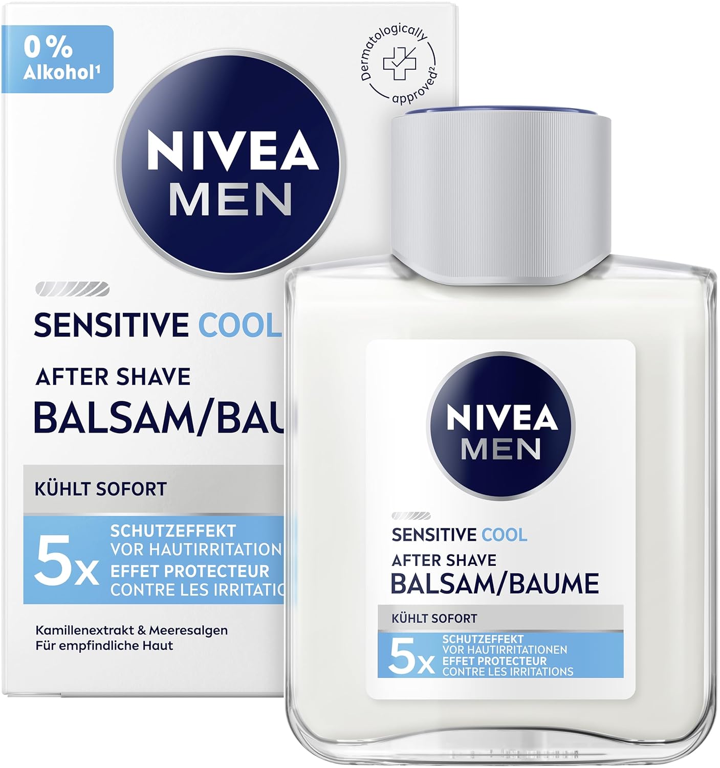 Detalle 2 de NIVEA MEN Sensitive Cool After Shave Balsam – 100 ml