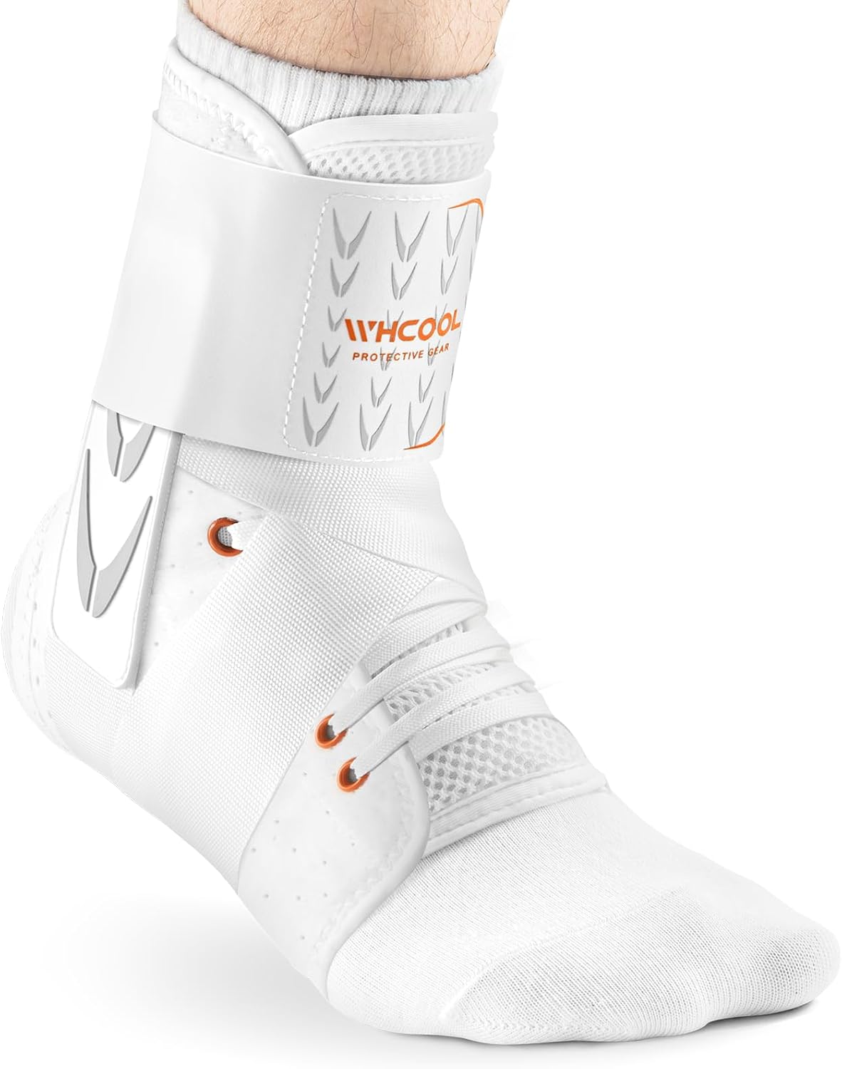 Imagen de WHCOOL Slim-Fit Ankle Brace for Sprained Ankle with 2 Auto-Shaped Pads en OfertitasTOP