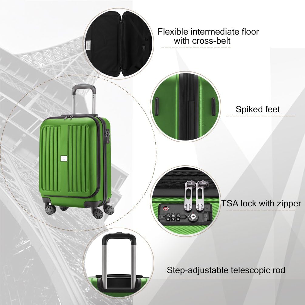 Detalle 2 de HAUPTSTADTKOFFER X-Berg: Valigie rigide espandibili in ABS 75x52x31 cm, capacità 105–126 L