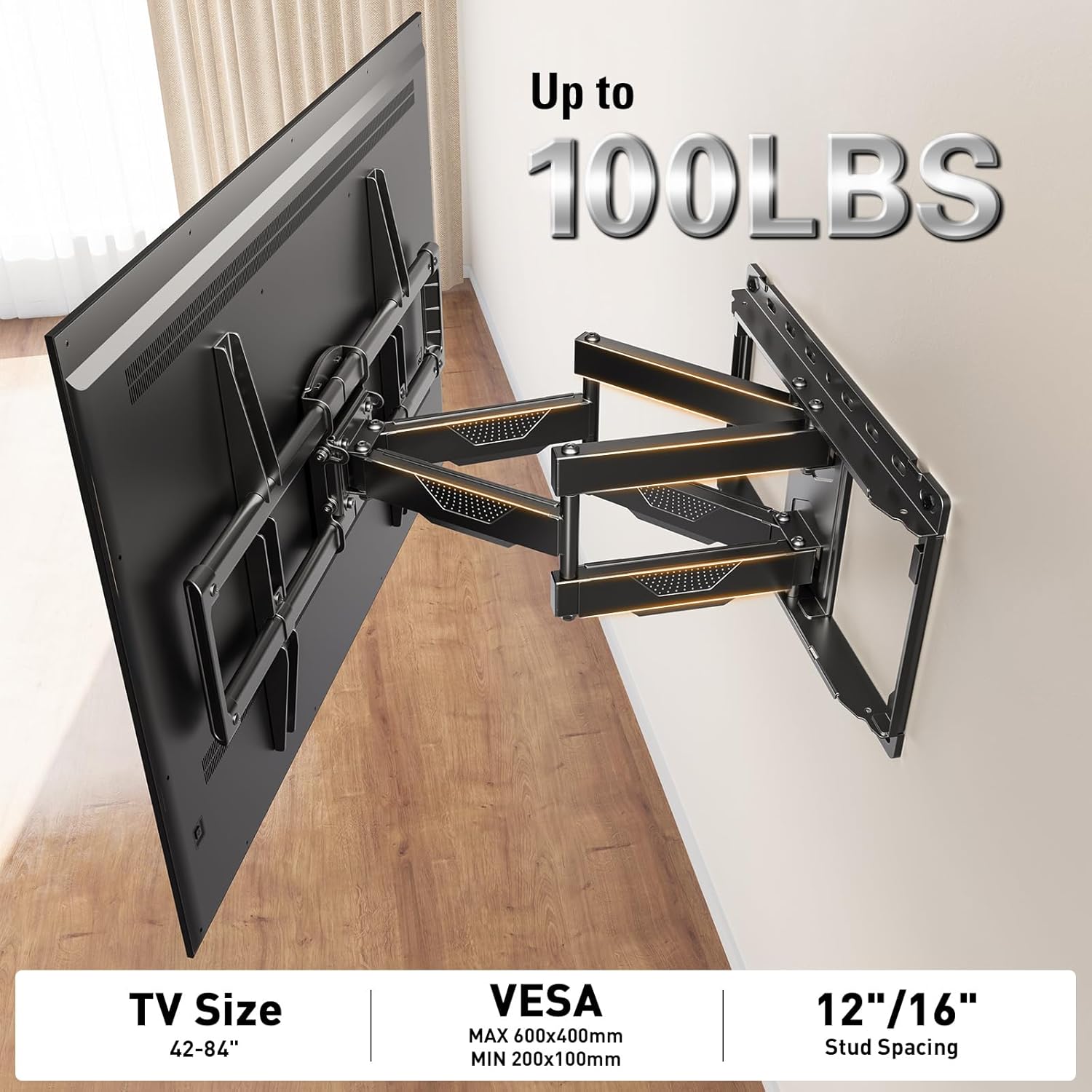 Thumbnail 4 de Mounting Dream MD2617 42-84 TV Mount