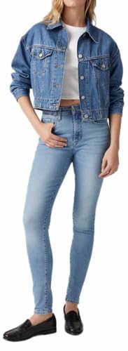 Detalle de Levi's 721 High Rise Skinny Jeans Femme – Blue Wave Light, 29W/30L