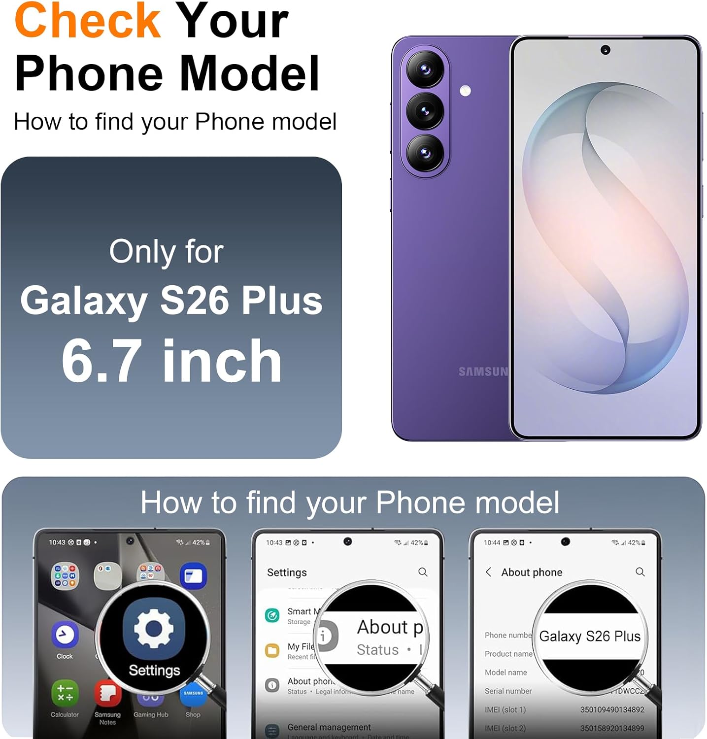 Thumbnail 1 de SPIDERCASE Phone Case for Galaxy S26 Plus