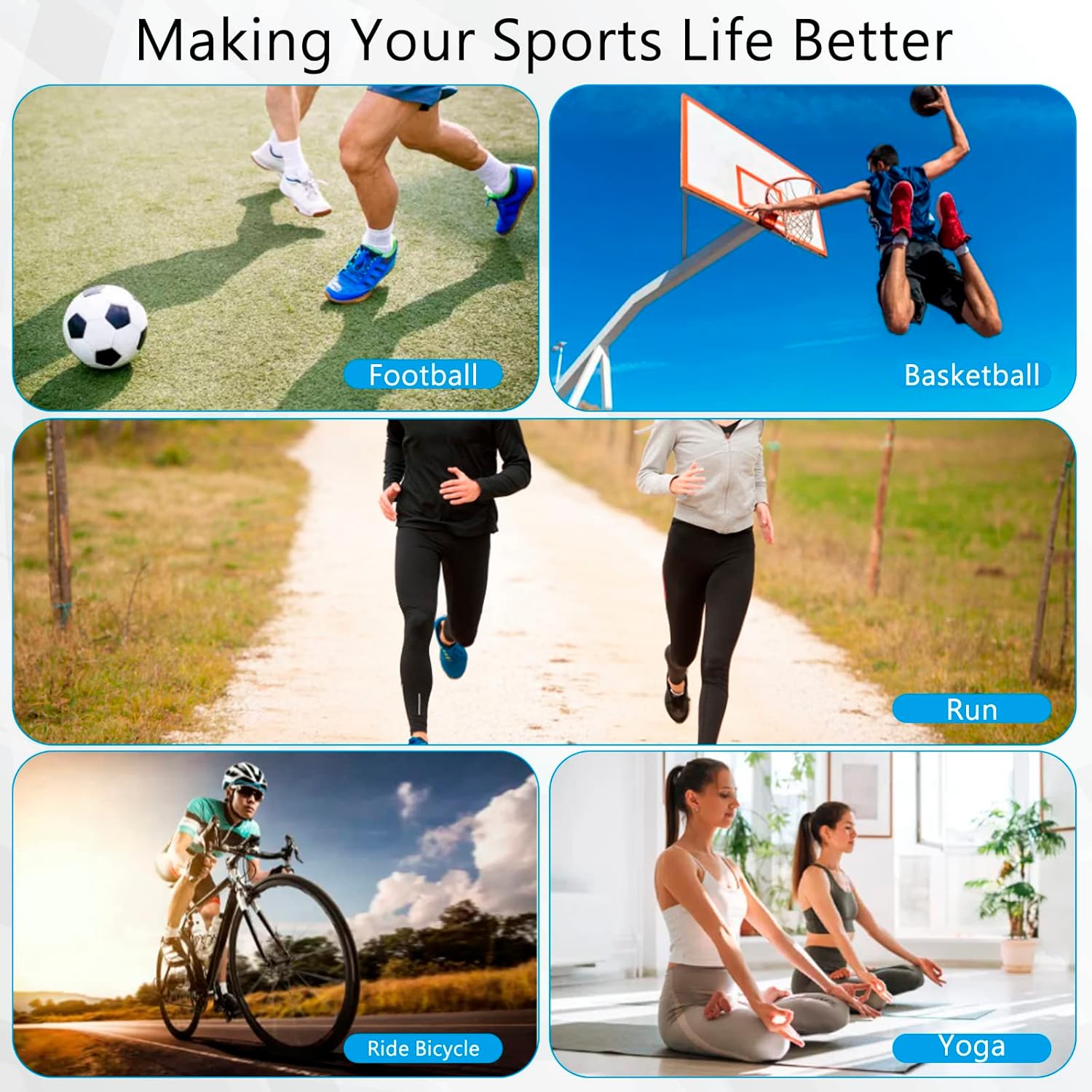 Thumbnail 6 de Ruilaibao graded compression full leg sleeves