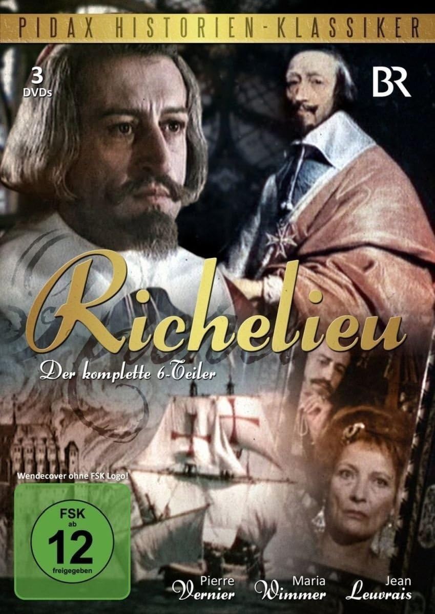 Detalle de Richelieu – die komplette Serie (Pidax Historien-Klassiker) auf 3 DVDs von History Movies