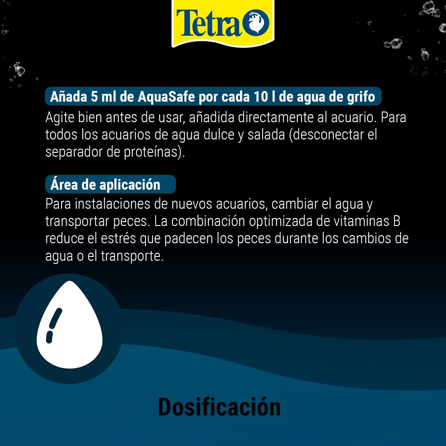 Thumbnail 4 de Tetra AquaSafe 5L - Agua Segura para Acuarios 🐟
