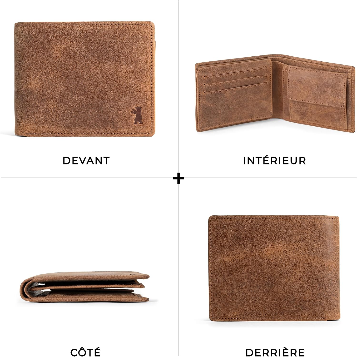 Thumbnail 5 de Berliner Bags Peter Portefeuille cuir 12 x 9,5 cm