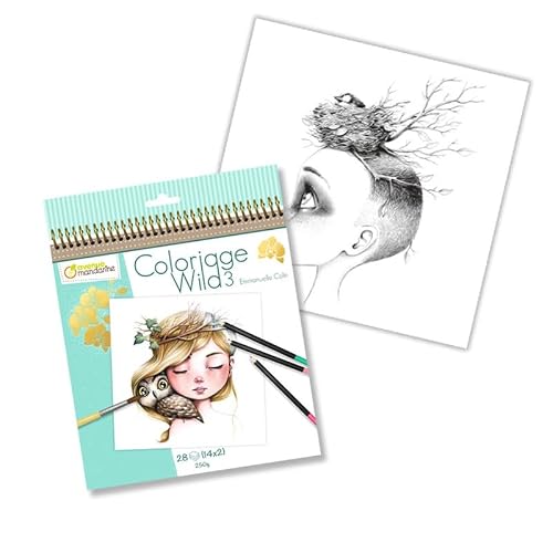 Detalle de Avenue Mandarine GY077C cuaderno espiral 28 páginas 20x20 cm
