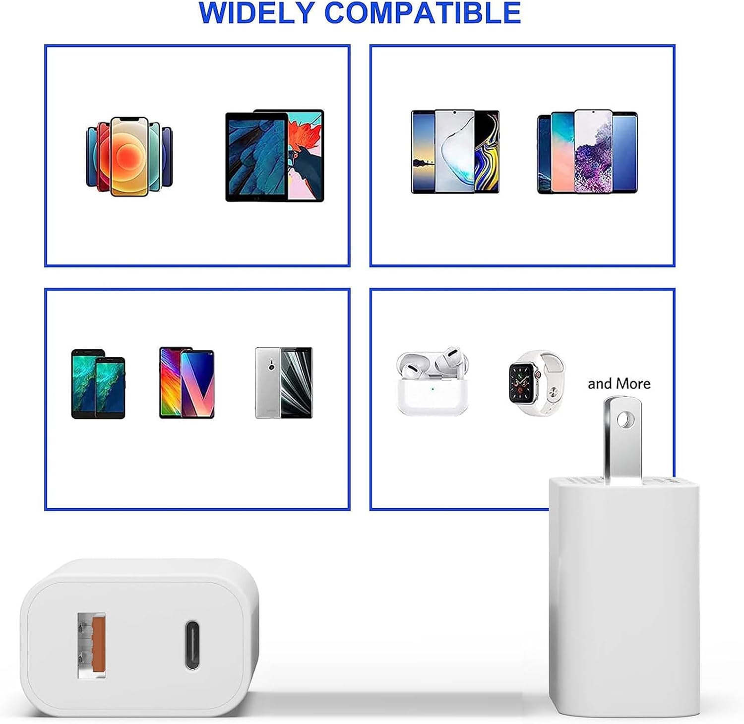 Thumbnail 4 de 4 Pack USB C Charger Block 20W