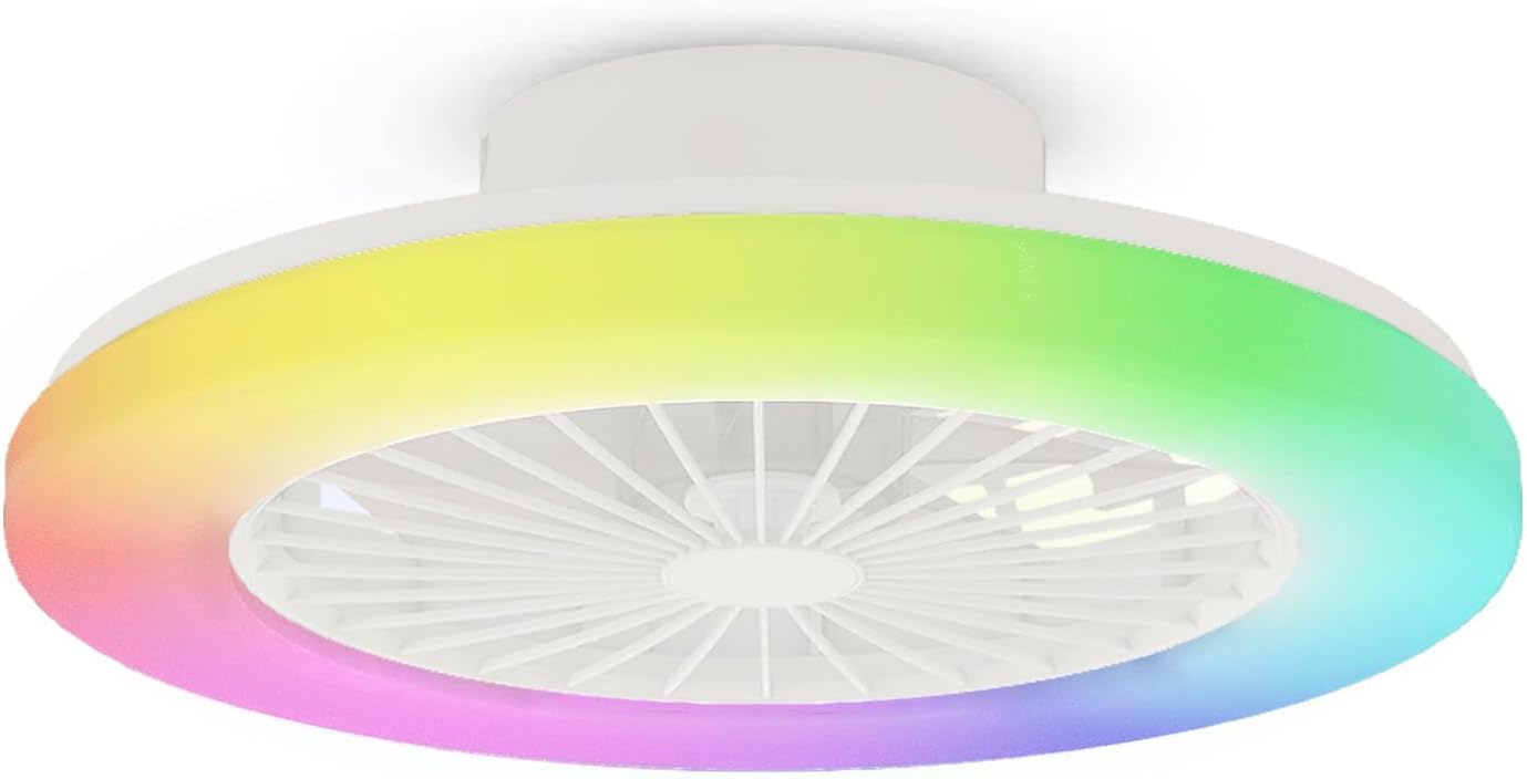 Thumbnail 6 de BKZO 45.5cm LED Ceiling Fan with Light – 6-Speed, Stepless Dimming, 3000–5500K