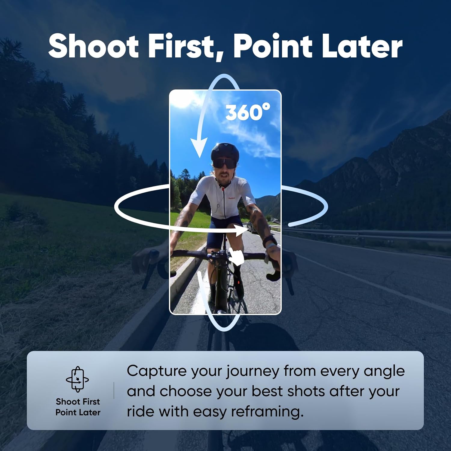 Thumbnail 3 de Insta360 X3 Bicycle Bundle 5.7K