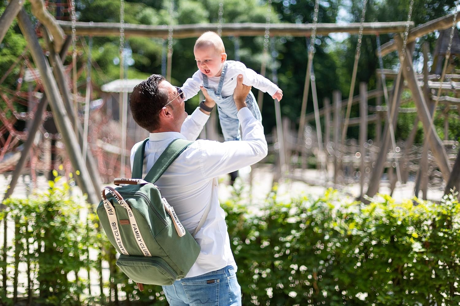 Thumbnail 5 de CHILDHOME Sac à dos à langer Family Bag Club – Grand volume, polyvalent et prêt à tout