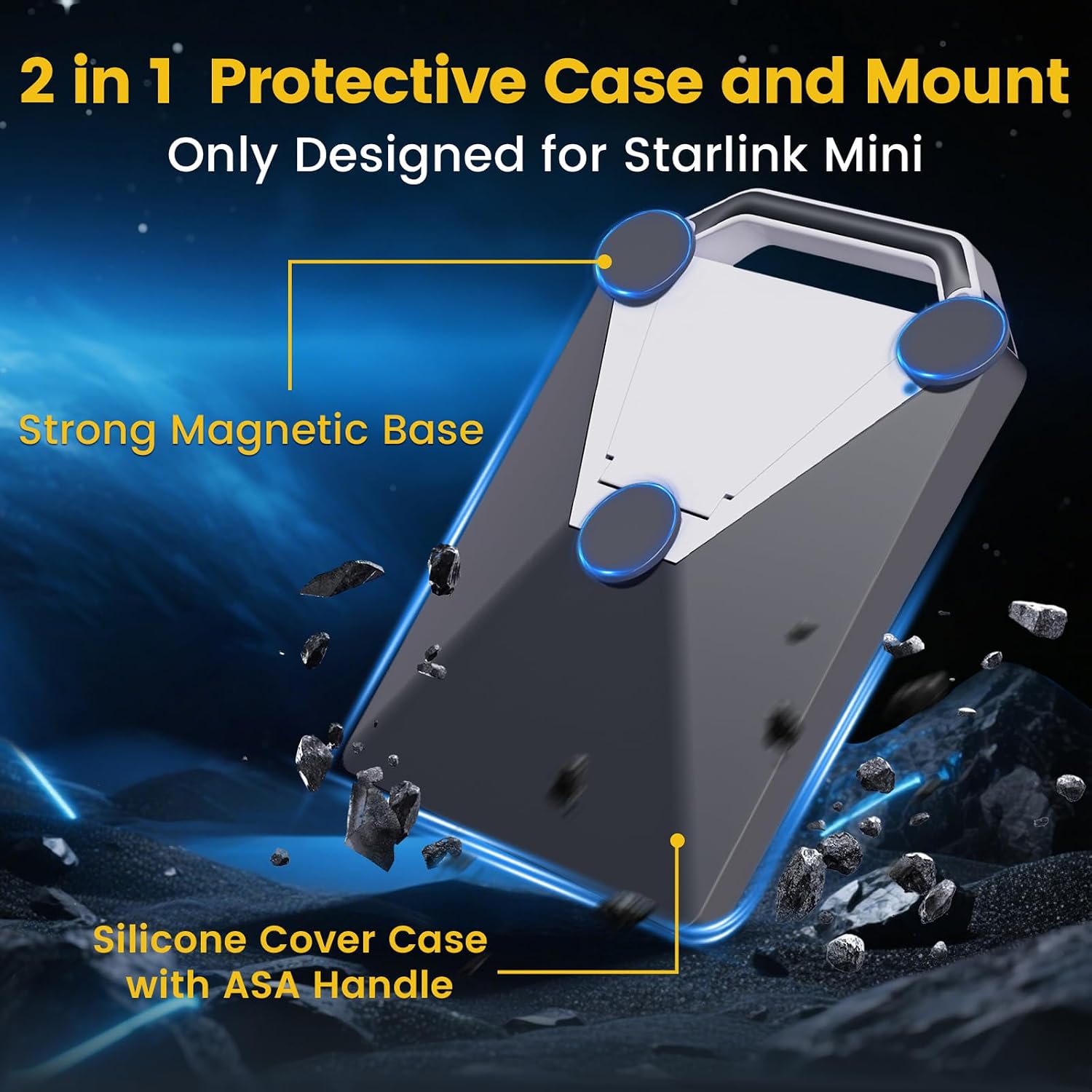 Detalle 2 de Starlink Mini Magnetic Mount 200lb pull 📡