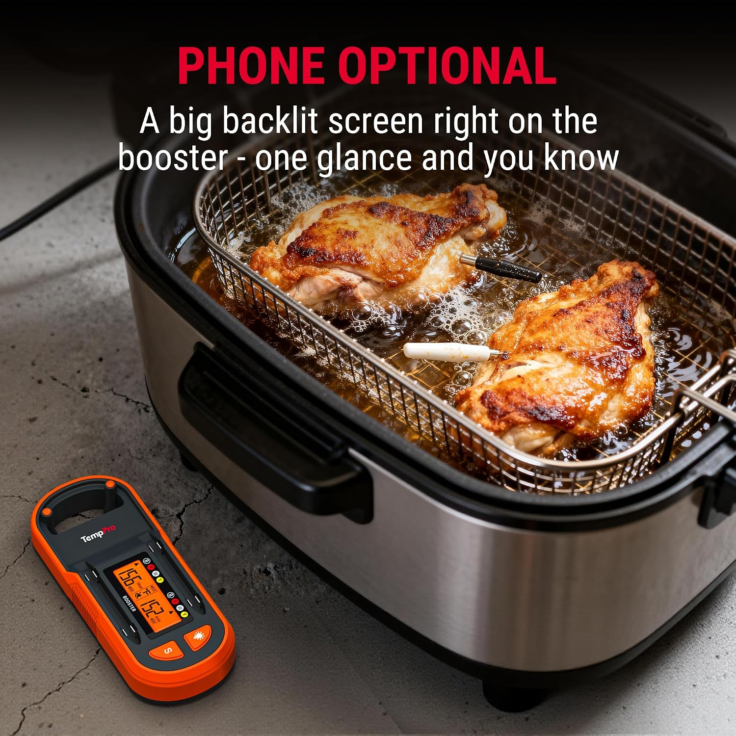 Detalle de TempPro Wireless Meat Thermometer