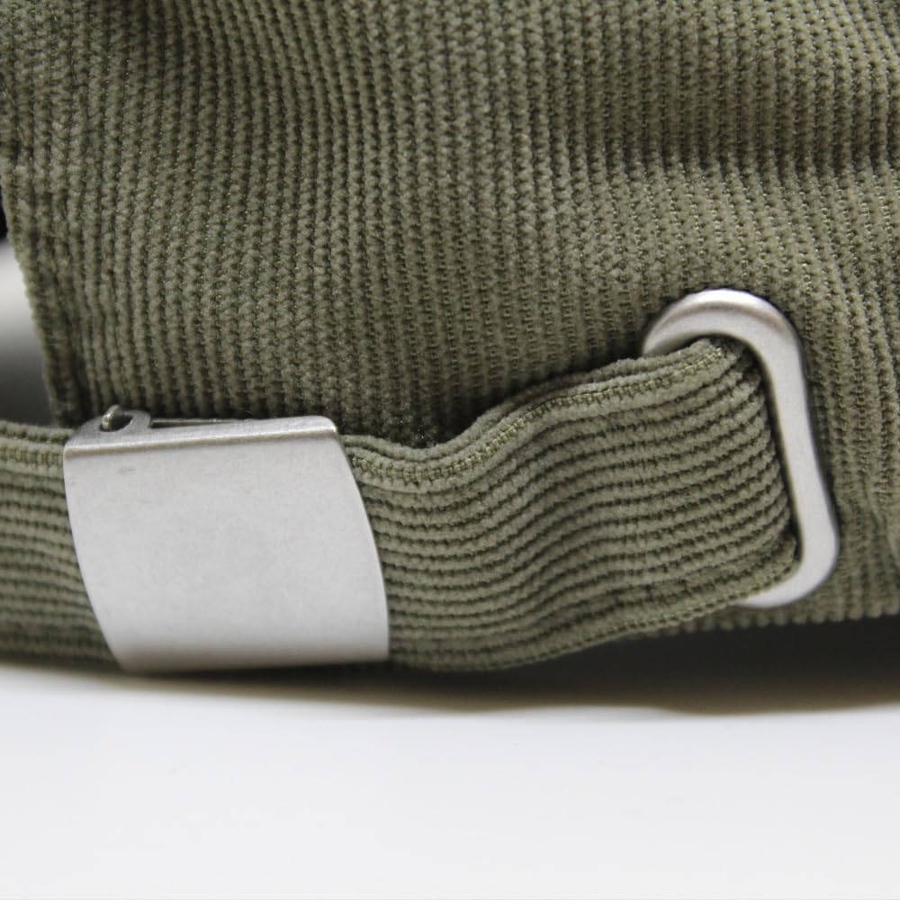 Detalle de DRESSED IN MUSIC PLAY WITH ME Berretto da baseball Dad Classic Surf Monkey in cotone di velluto a coste