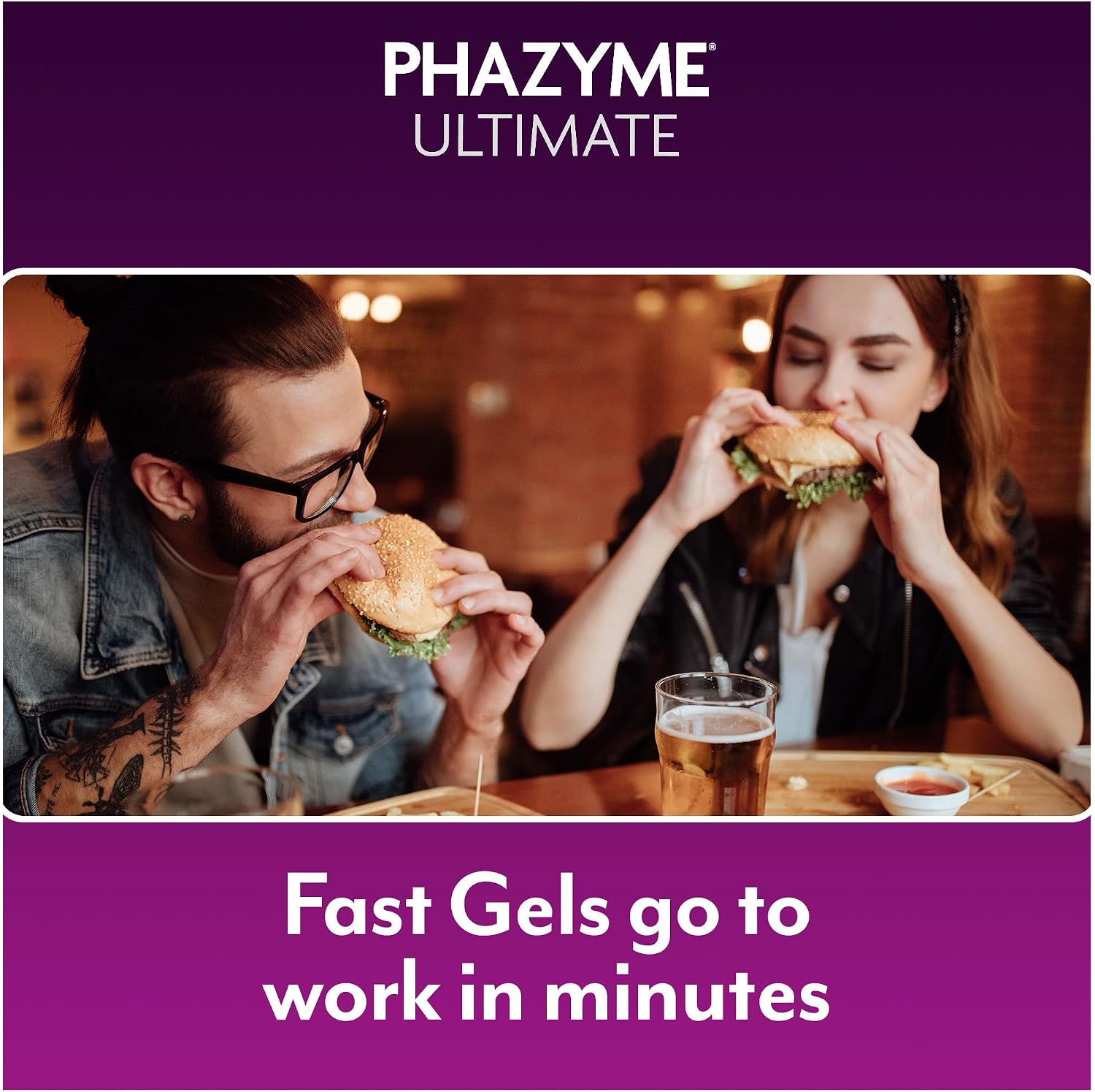 Detalle de Phazyme FETEGT5561 Anti-Gas Softgels, 500 mg Simethicone, 20 Count
