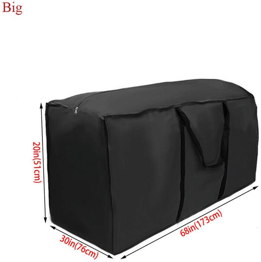 Detalle 2 de NIHUIFDPY Garden Cushion Storage Bag 173x76x51 cm