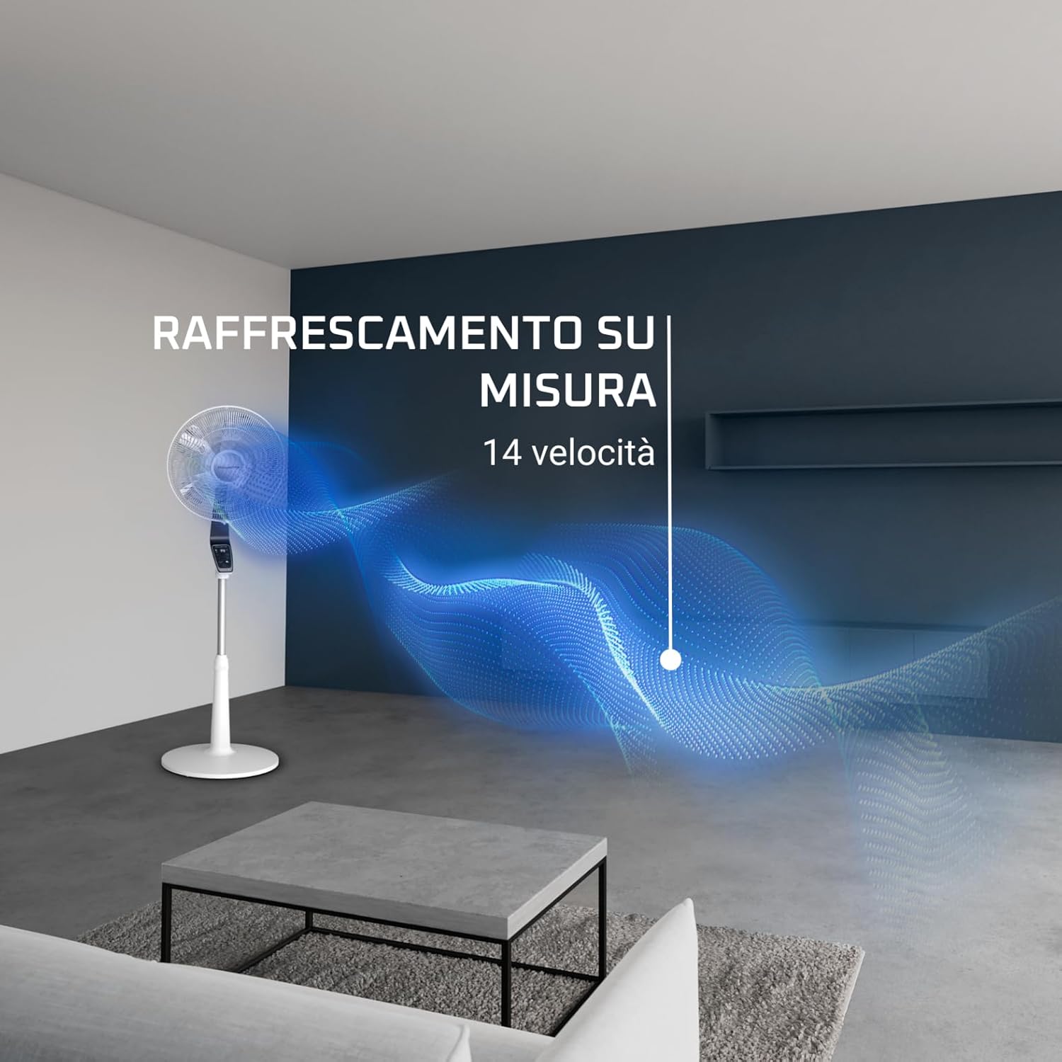 Thumbnail 3 de Rowenta Turbo Silence Extreme Standventilator VU5690F0 (Weiß) – besonders leise mit Fernbedienung