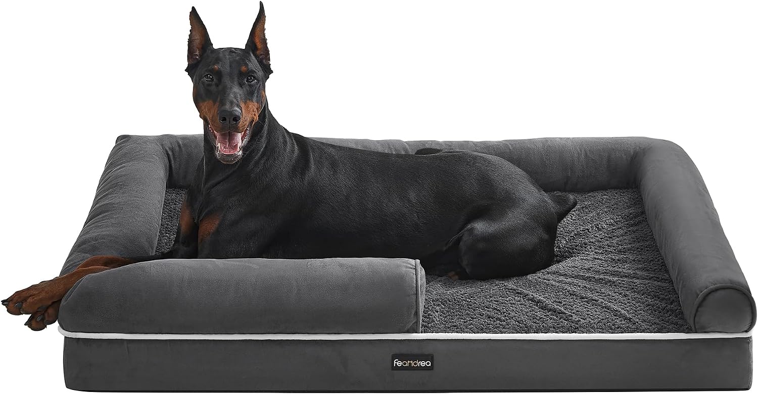 Detalle de Feandrea Orthopedic Dog Bed 120 x 85 cm