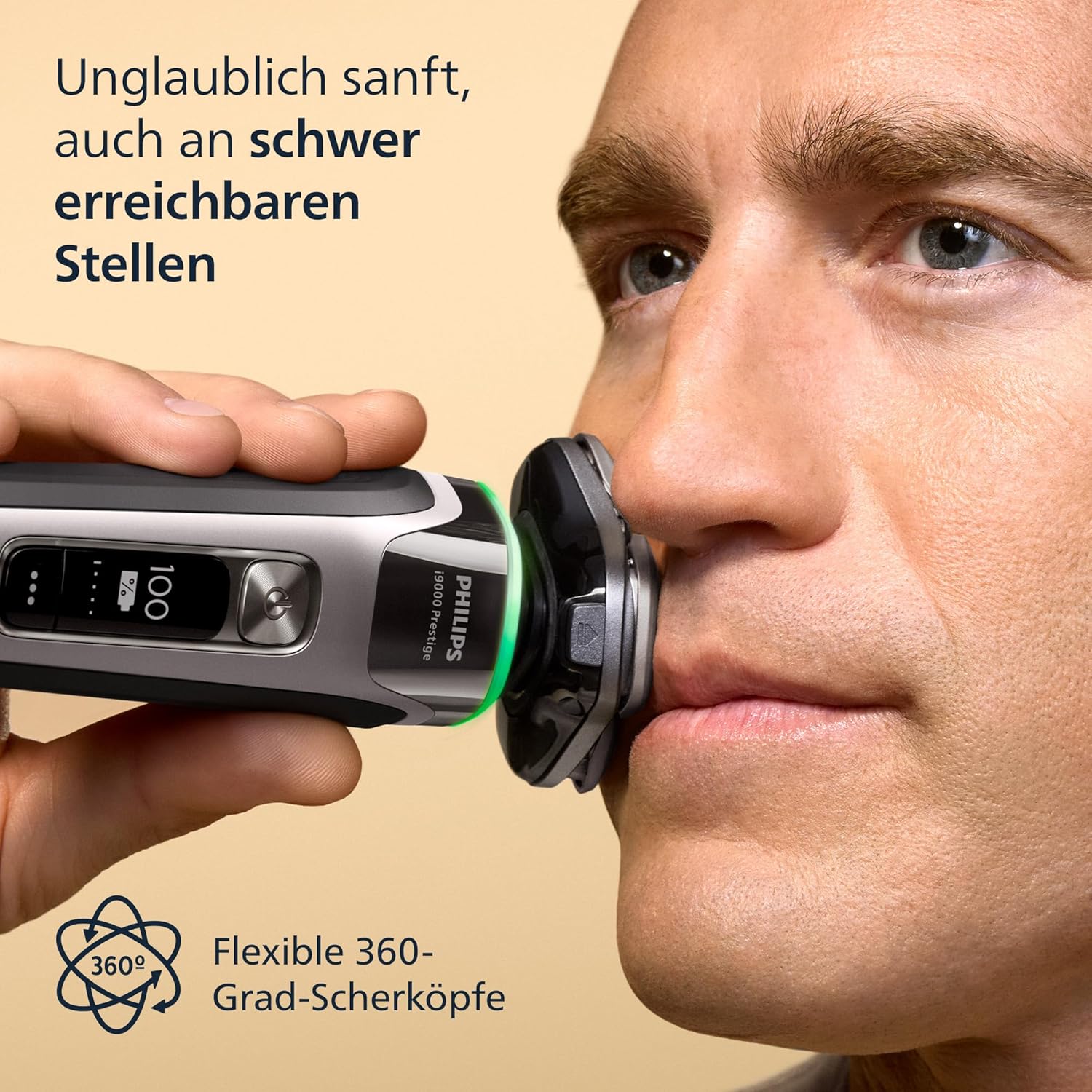 Thumbnail 3 de Philips i9000 Prestige: Elektrischer Rasierer für Nass- und Trockenrasur (XP9205/30)