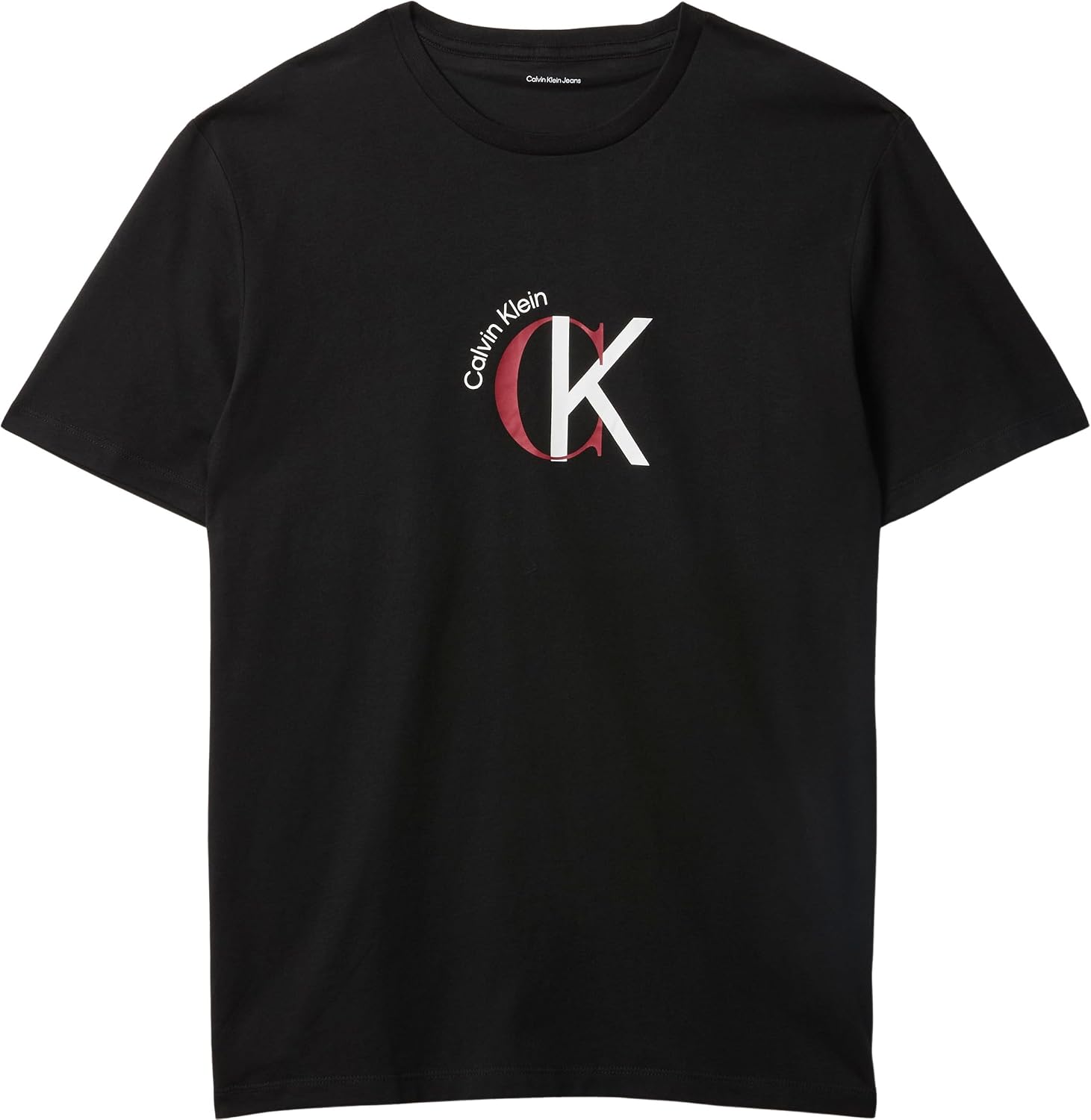 Detalle de Calvin Klein Men's 2-Tone CK Graphic Tee LV14RE829G (Pack of 1)