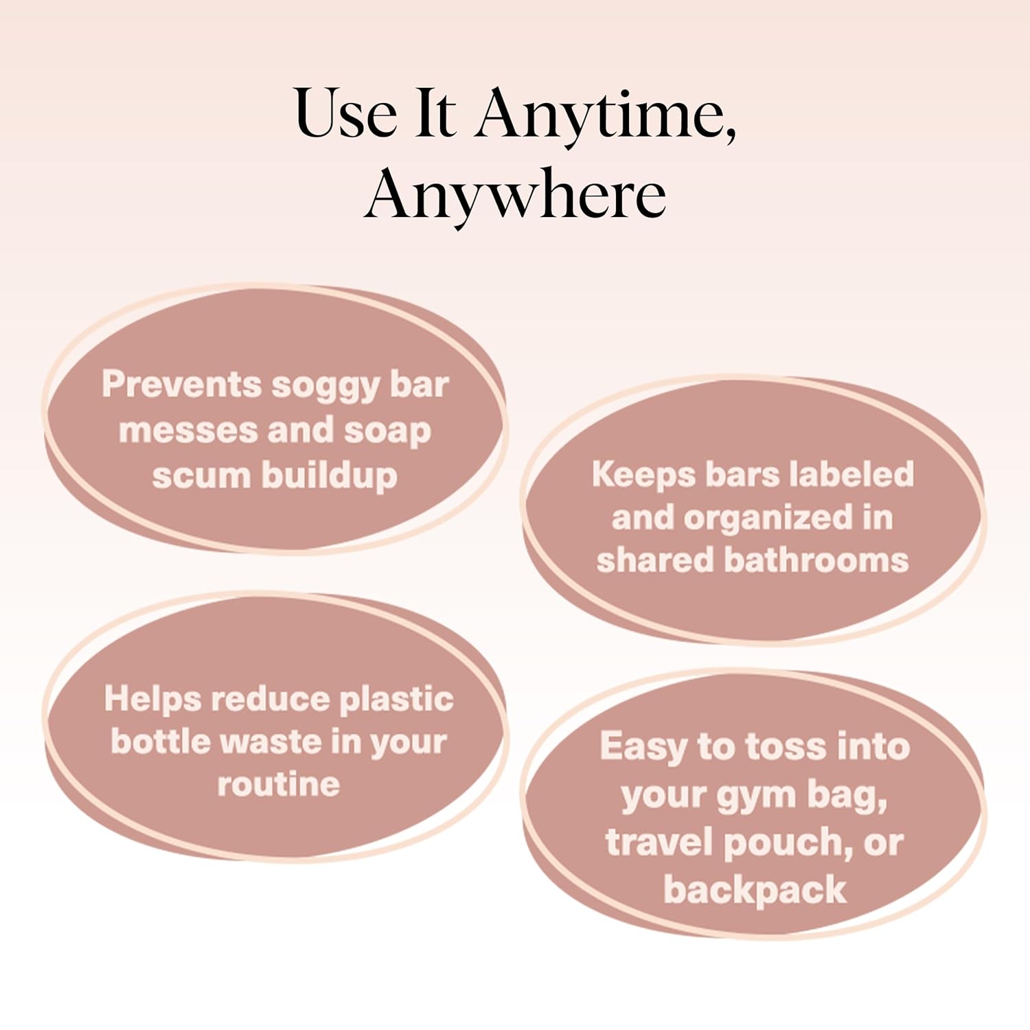 Thumbnail 5 de Kitsch Bar Soap Saver Bag 2pc Set