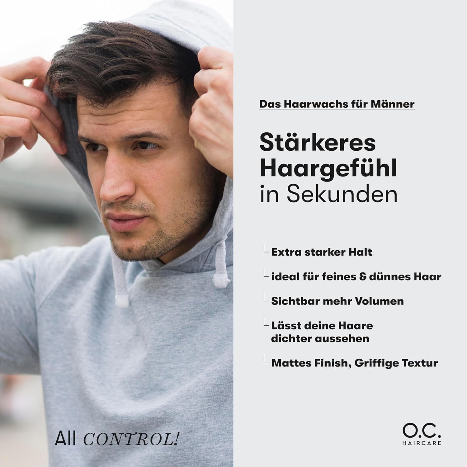 Thumbnail 2 de O.C. Haircare Mattes Volume Wax für 30 Tage