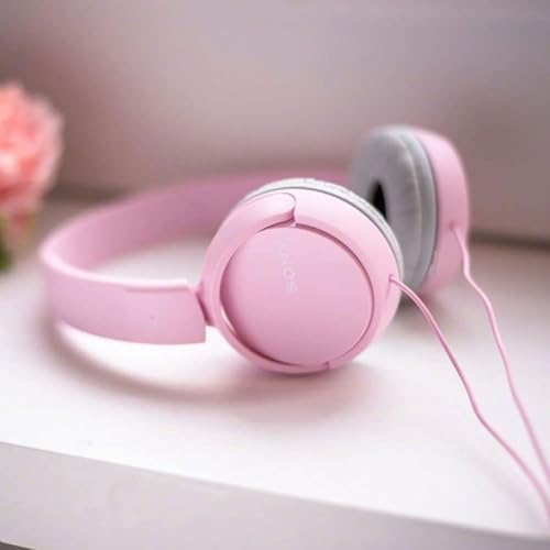 Thumbnail 2 de Sony MDR-ZX110P.AE: Auriculares estéreo rosas con diafragma de 30 mm y control de llamadas
