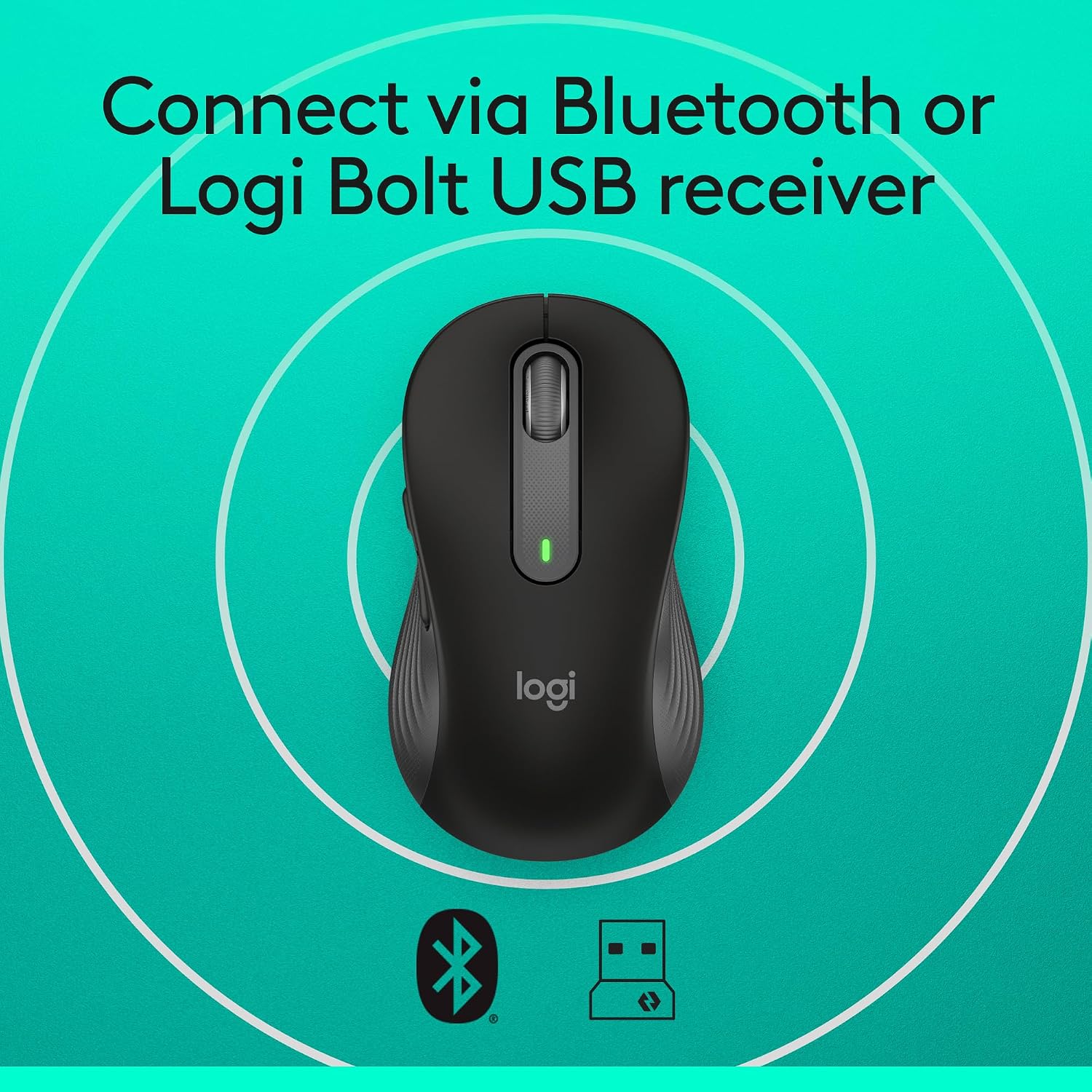 Thumbnail 5 de Logitech Signature M650 L (910-006265) Wireless Mouse, Large, SilentTouch