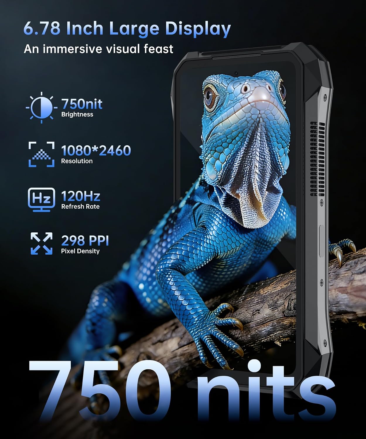 Thumbnail 6 de 8849 Tank X Phone 5G: Rugged Android 16 with 220LM Projector and Massive Battery
