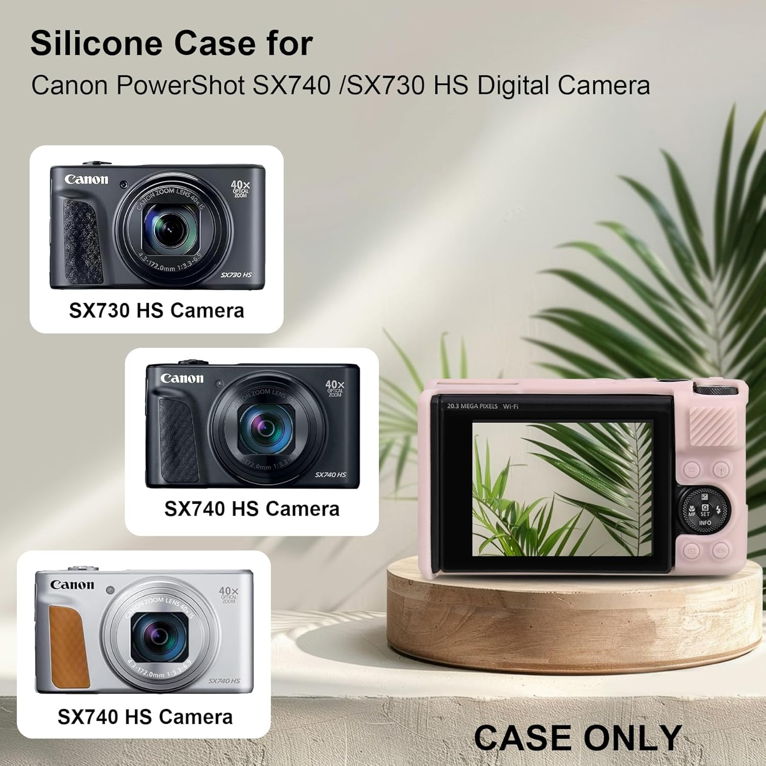 Detalle de RAIALL SX740 HS silicone case for travel