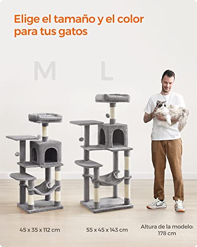 Thumbnail 10 de Feandrea PCT261W01 torre 112 cm para gatos