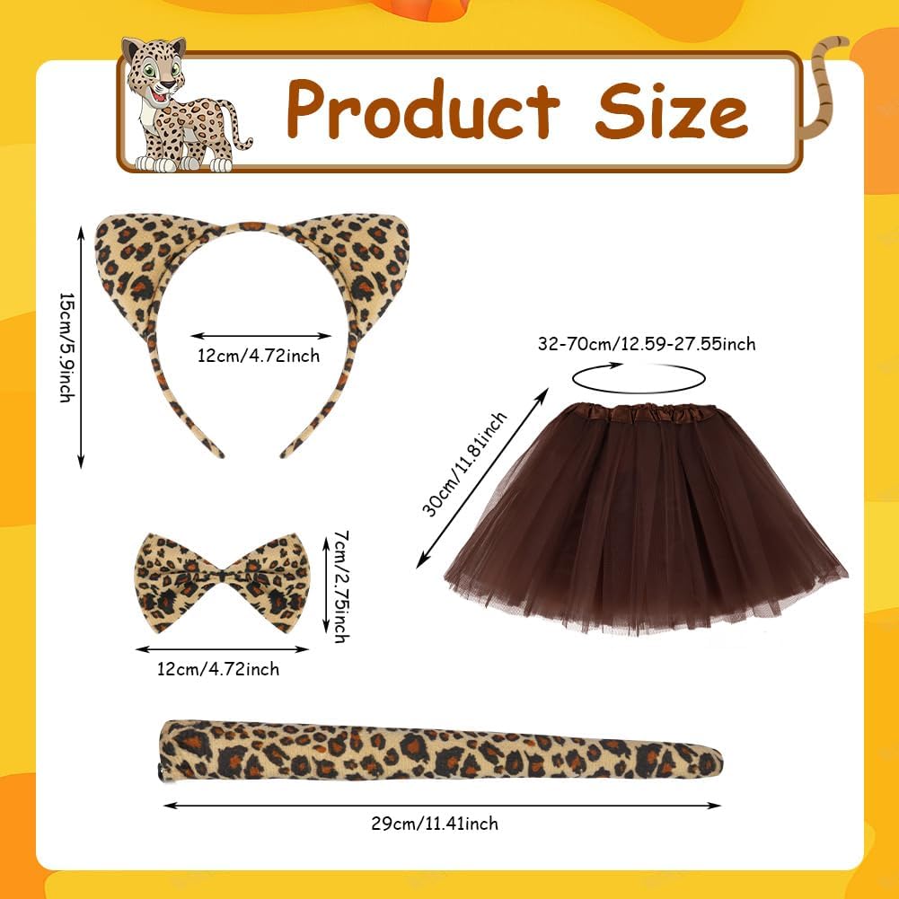 Detalle de ACWOO Tigre Set Costume animale Kit 5 pezzi 🐯