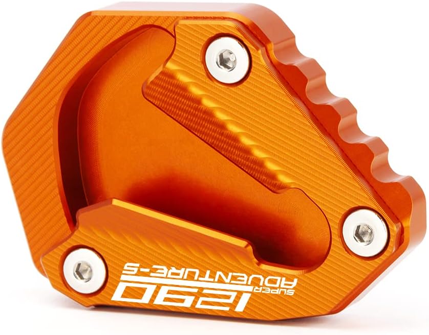 Thumbnail 2 de Modeer supporto prolungato per cavalletto laterale KTM 1290 Super Adventure S (2021-2022) CNC alluminio 6061, colore arancione