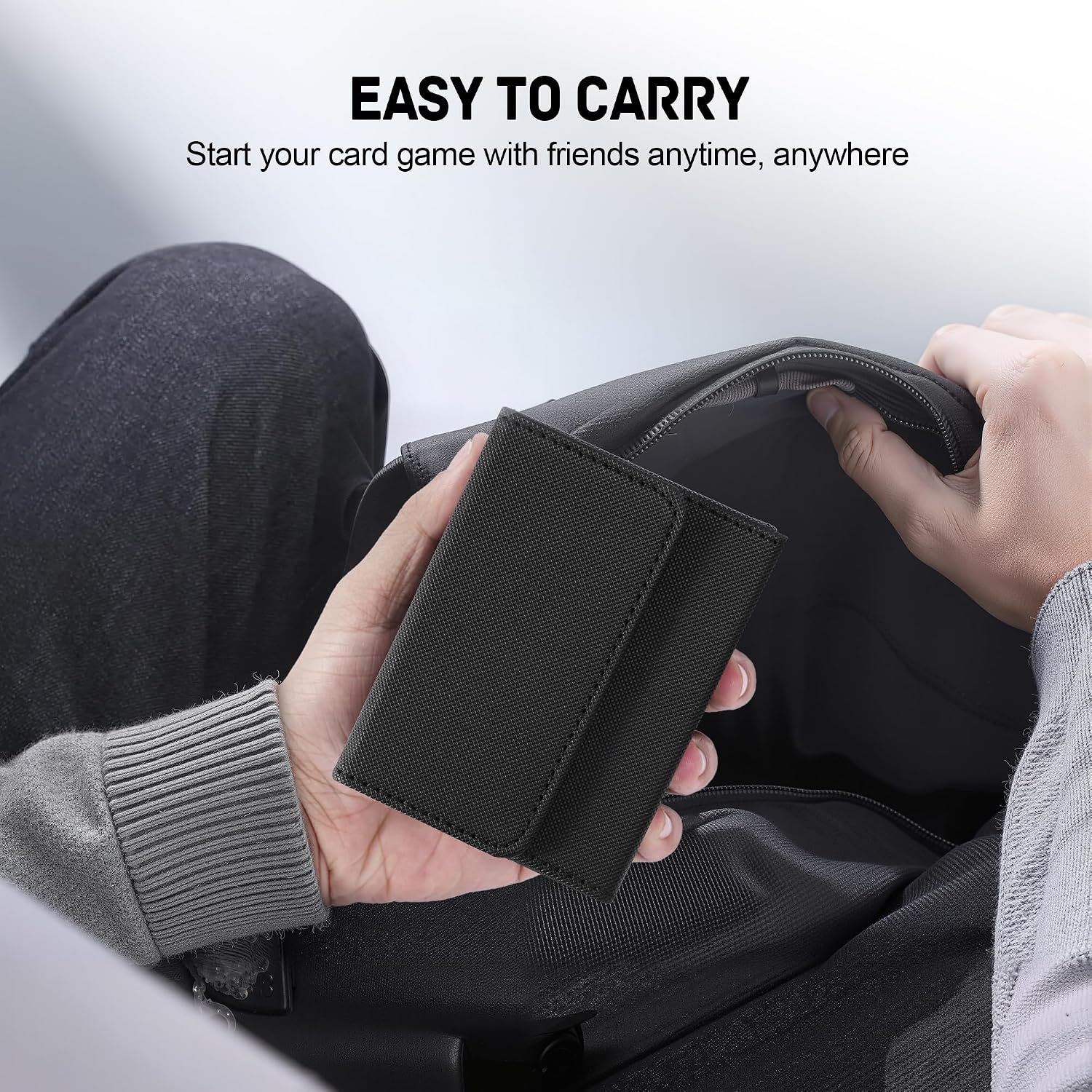 Thumbnail 4 de ZLCA Card Deck Box Holds 120+ Sleeved Cards