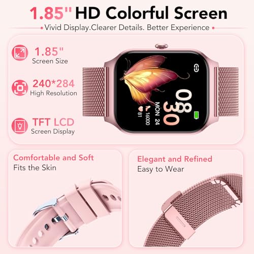 Thumbnail 6 de Reloj Inteligente CASCHO Mujer: Llamadas Bluetooth, IA y 120+ Modos Deportivos