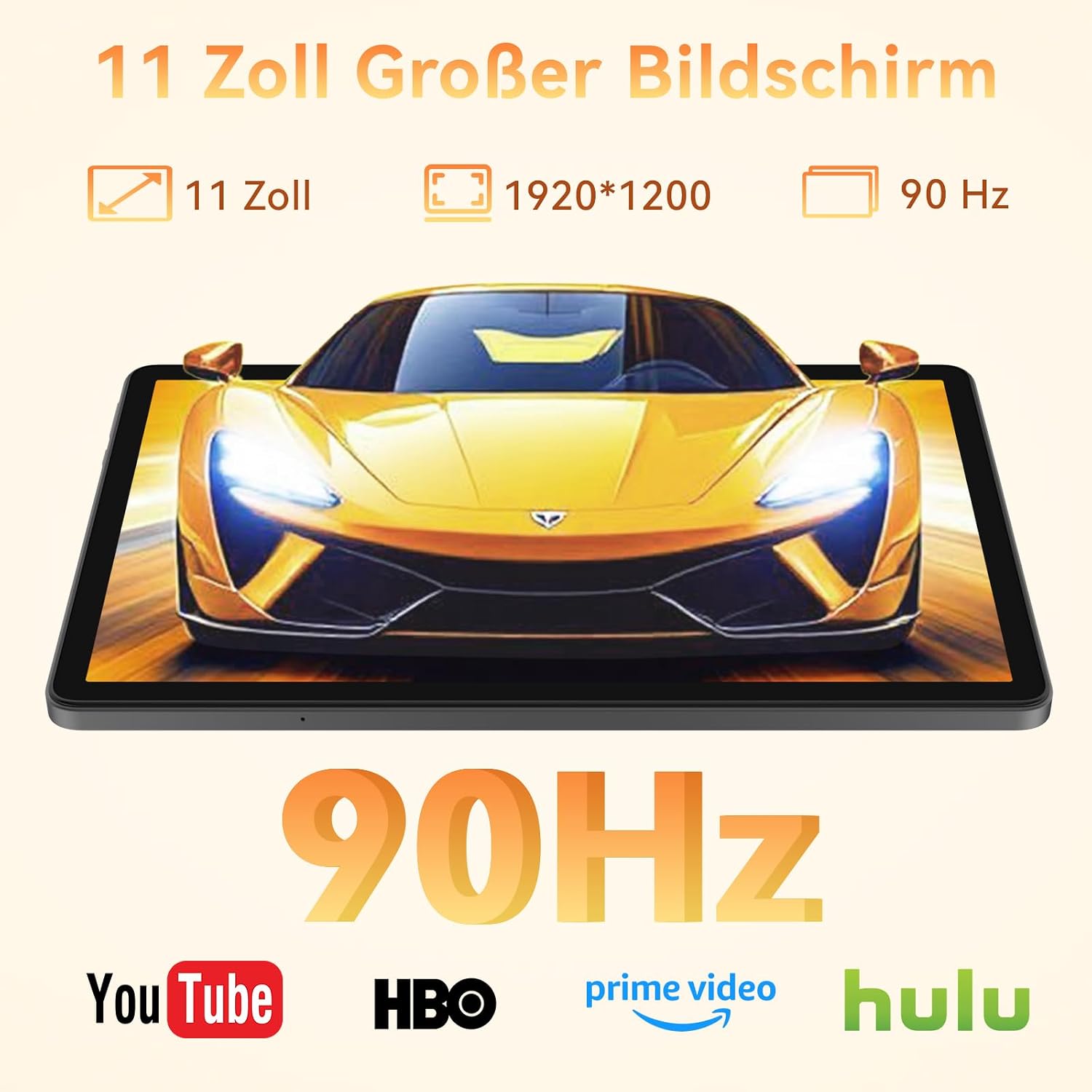 Detalle de MENTUME Tablet 11 Zoll mit Gemini AI – All-in-One Tablet mit Hülle, Maus, Tastatur und Stift