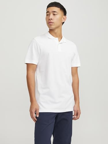 Detalle de Jack & Jones Jjebasic Polo Ss Noos White Detail: Slim Fit M