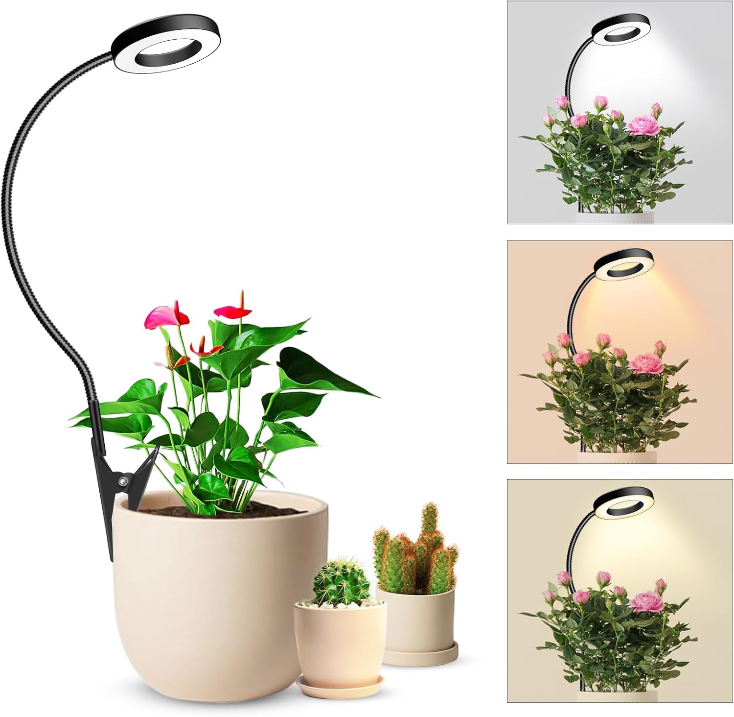 Detalle de Wolezek Pflanzenlampe 360° đ±
