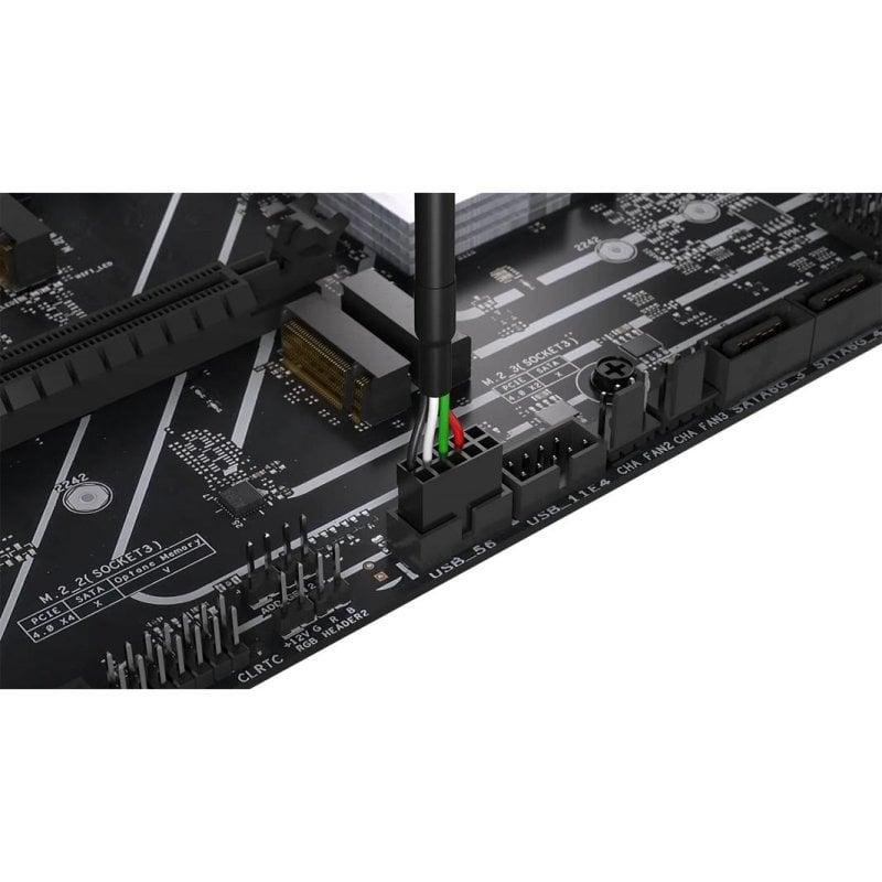 Detalle 2 de Corsair Nautilus RS, módulo LCD IPS de 480 x 480 y 30 FPS para refrigeración líquida