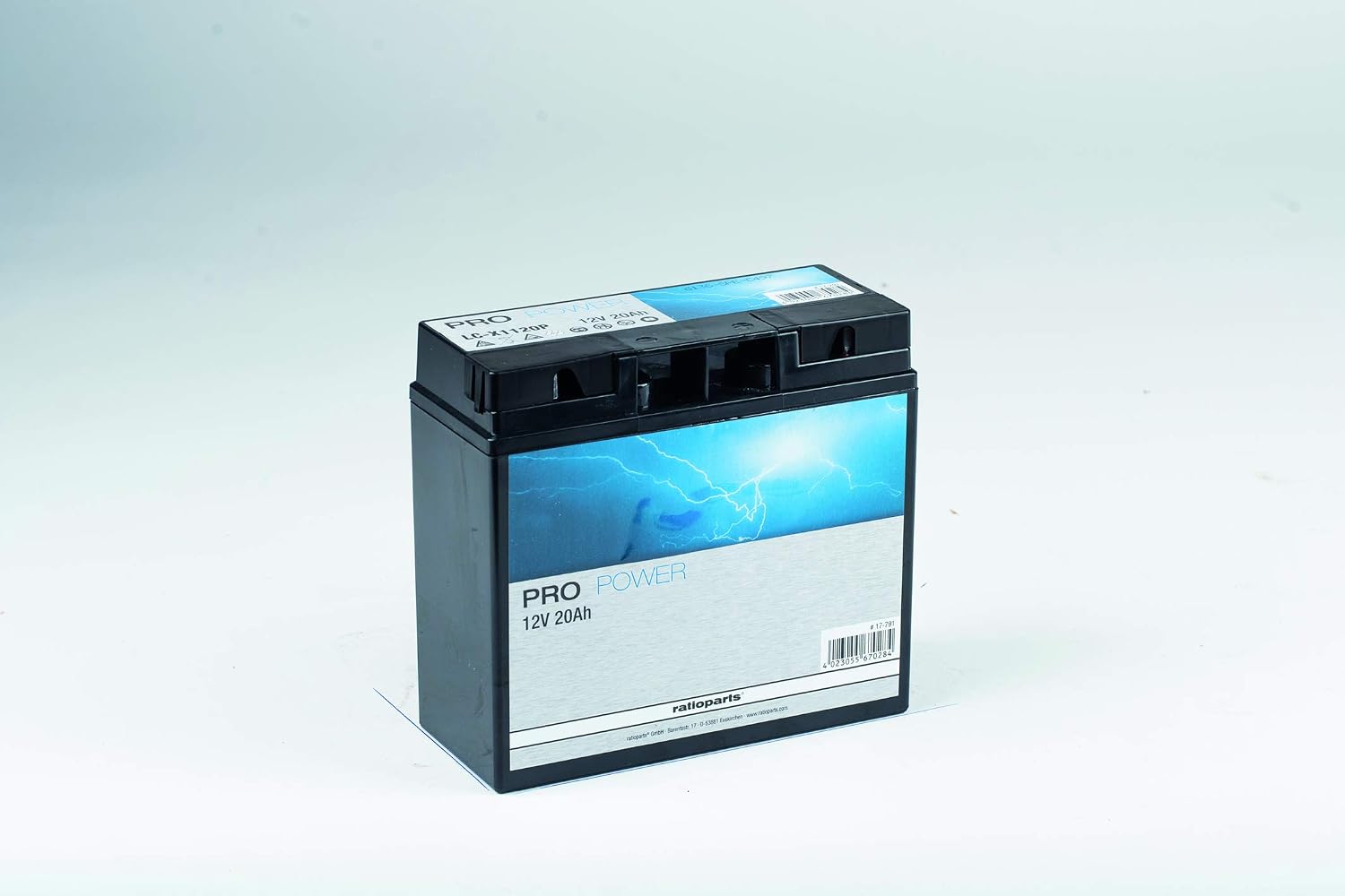 Detalle de Ratioparts LC-X1220P AGM – akumulator rozruchowy 12 V 20 Ah, prawy biegun
