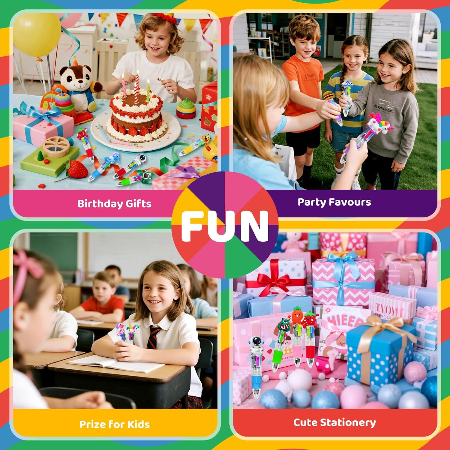 Thumbnail 5 de KIDRENFUN Party Bag Fillers 24 mini pens